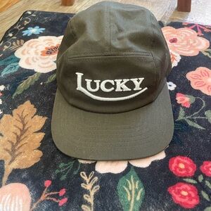 Lucky Brand Dark Green Hat
